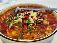 水煮肉片-三号码头罗氏虾小馆