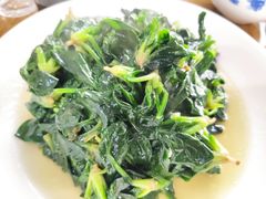 清炒菠菜-上海羊肉馆(泰宸苑店)