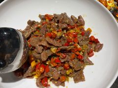 小炒黄牛肉-北平盛世·新京菜·北京烤鸭(劲松·双井店)