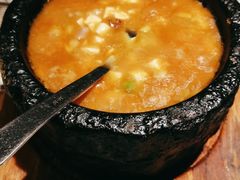 鸡汤虾仁豆腐-绿茶餐厅(深圳龙华天虹购物中心店)