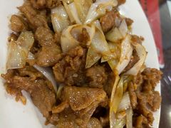 葱爆羊肉-来顺成饭庄