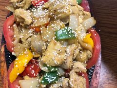 黑胡椒铁板鸡肉-琥珀宫南亚餐厅(欢乐城店)
