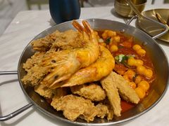 必点炸鸡翅配年糕-HOTISLAND海鸡岛·韩国料理(江南西店)