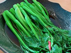 白灼广东菜心-花舍·新派粤菜·西餐·下午茶(亚运村·鸟巢店)
