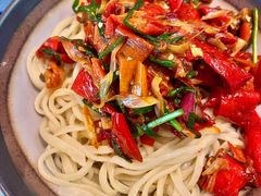 辣皮子拌面-撒拉花儿·新疆菜·清真(太阳宫店)