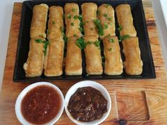 香煎毛豆腐-同庆楼(大钟寺店)