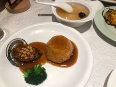 菠菜拌鲍鱼边-大铁勺新津菜(东丽阳光新业广场店)