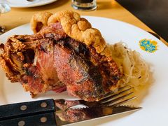 烤肘子-普兰达德国餐厅·德式脆皮烤猪肘·自酿啤酒(观唐店)