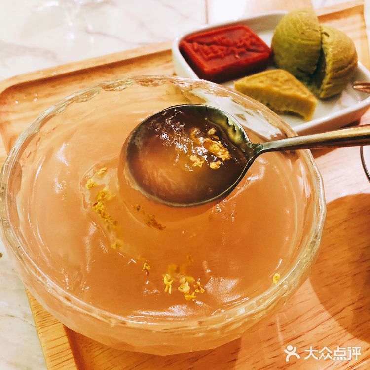 河坊街好吃的藕粉！