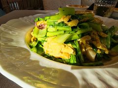 小白菜鱿鱼炒鸡蛋-有喜胶东小馆(太申祥和店)