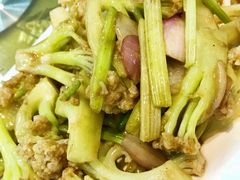 台山花菜烧鹅汁炒-台山美食一绝阿四台山黄鳝饭(阿四创作店)