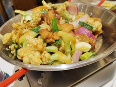 干锅花菜-小菜园新徽菜(无锡人民路红豆店)