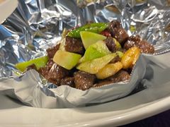 黑椒牛肉丁-箱美术馆私房菜(水晶郦城店)