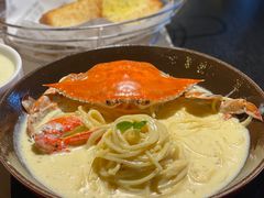 蟹肉意面-速度披萨(蓝色港湾店)