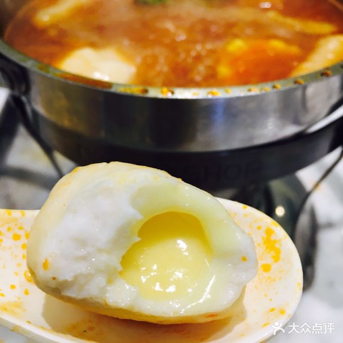 豆捞坊·胶原花胶火锅(万达广场松江店)香滑芝士包图片