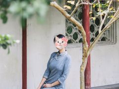 -暮晚尘香汉服旗袍