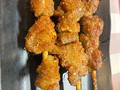 碳烤羊肉串-拾分大排档·顺德鱼生·炭火羊肉煲·海鲜烧烤(南海桂城店)