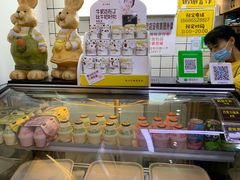 面包甜点陈列柜-韩国利尔面包(桂林路店)