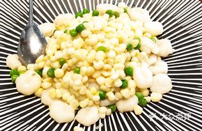 Corn Germ and Fresh Shrimp