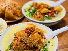 蛋冲牛肉豆腐脑-小豆海棠(人民南路店)