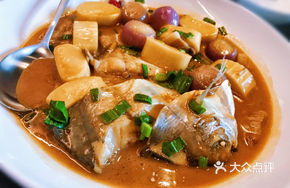 Stewed Sea Bream with Rice Cake