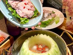 -得意咚瓜·顺德鱼生·冬瓜盅火锅