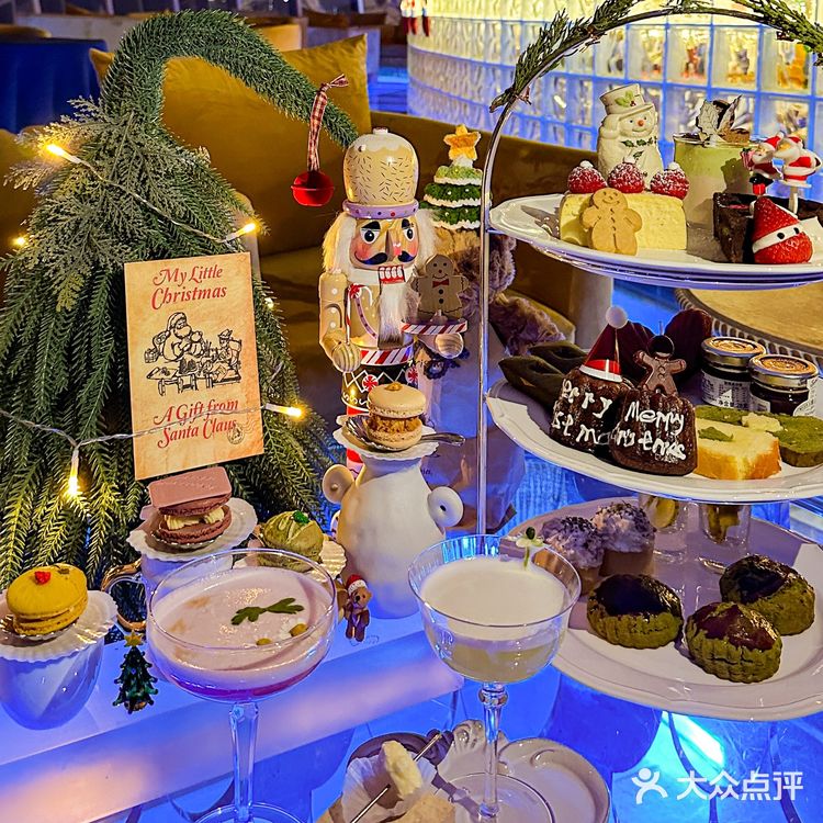 西安圣诞好去处🎄空中旋转圣诞下午茶我爱惨啦!