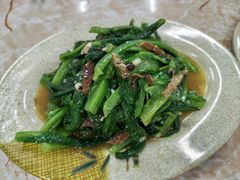 豆豉鲮鱼炒油麦-贞姨美食·老字号海鲜大排档