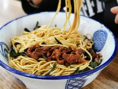 肉丝拌面-阿娘面馆