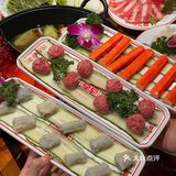 菜品新鲜好吃，鸭肠爽脆，牛肉嫩滑，脆鲷嫩滑鱼片！