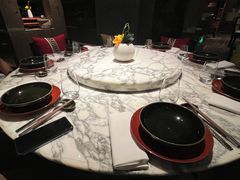 餐具摆设-杭州君悦酒店·湖滨28中餐厅