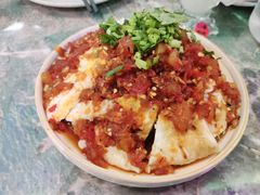 凉拌荷包蛋-浩海火烧云傣家菜(京广店)