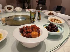 野鸡蛋红烧肉-汉通东林海鲜大酒店(鼓楼孝闻街店)