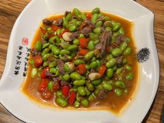 毛豆炒牛肉-小口味