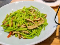芦蒿鸡蛋干-庆余楼·用心与食材·特色菜&灶头面(仙蠡墩店)