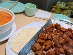 青岛戳子肉-吕氏疙瘩汤·海鲜新鲁菜(凯德mall新都心店)