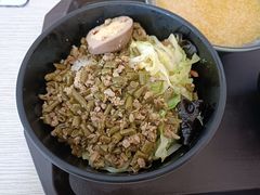 肉沫酸豆角盖饭-田老师红烧肉(上地二店)