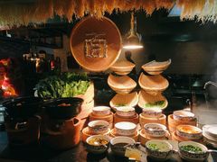 自助调料区-OPEN開全日自助餐厅·西餐·海鲜(佛山希尔顿酒店)