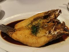 黄油花雕浸笋壳鱼-玫瑰厅上海菜(兴国路店)