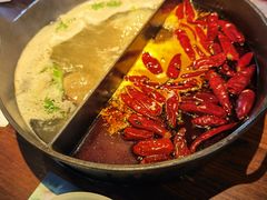 草本鸳鸯锅-盡膳口福跷脚牛肉火锅(晶耀前滩店)