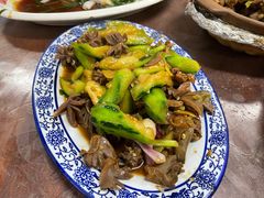 丝瓜炒鹅杂-下村新强记烧鹅店