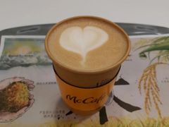 燕麦拿铁-麦当劳(红唐店)