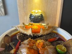 -草家酱蟹炭火烤肉店(珲春南路一店)