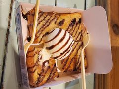香草冰淇淋厚吐司-阿信厚吐司(曾厝垵店)