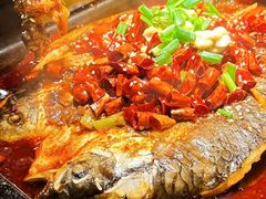 -探鱼·鲜青椒爽麻烤鱼(广州欣荣广场店)