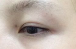 刚做好隐形眼线-平萍纹绣韩式半永久定妆