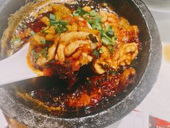 石锅焗脑花-新蜀会四川豆花(五羊店)