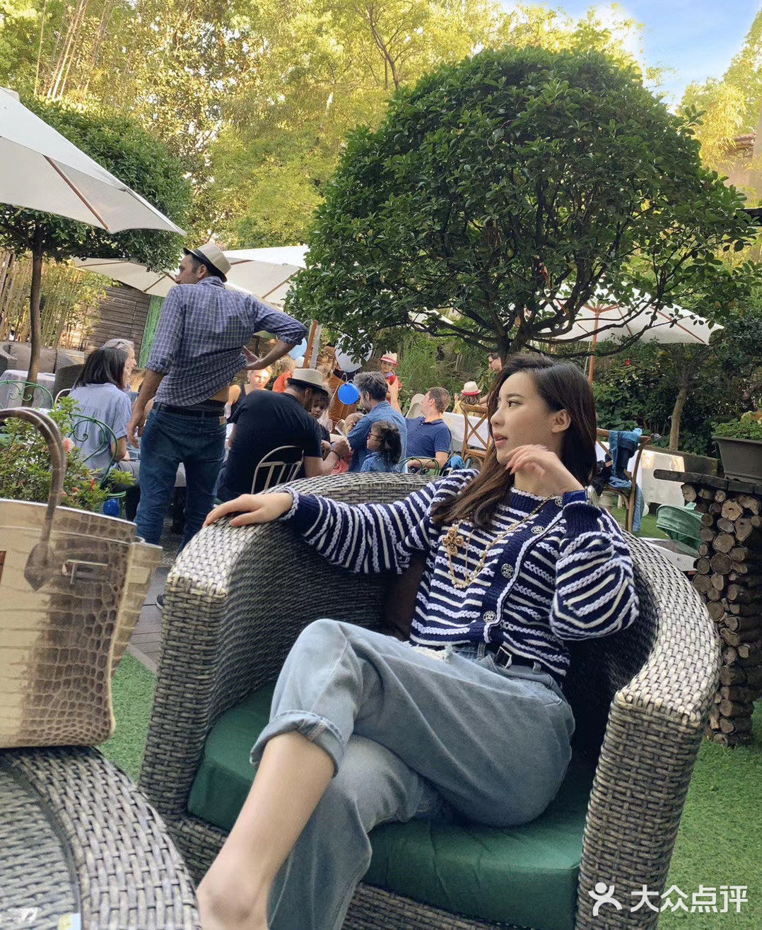 韩系自然懒人卷发。