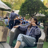 韩系自然懒人卷发。