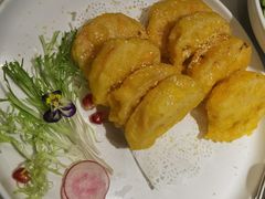 白洋淀虾肉藕饼-小放牛河北菜(长安万达店)
